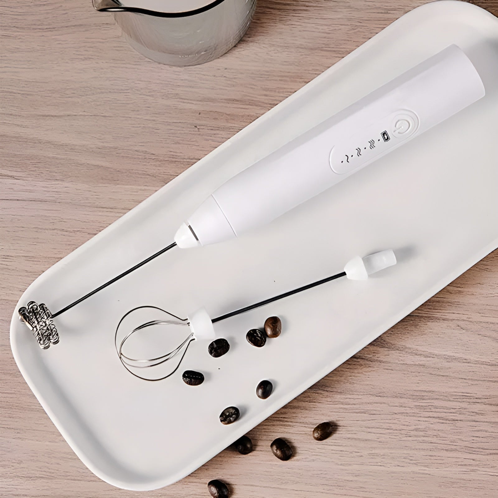 2 in 1 Rechargeable Electric Coffee Beater